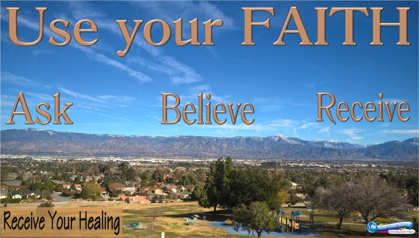 picture of streaming clouds over Inland Empire for the receive your healing bible study